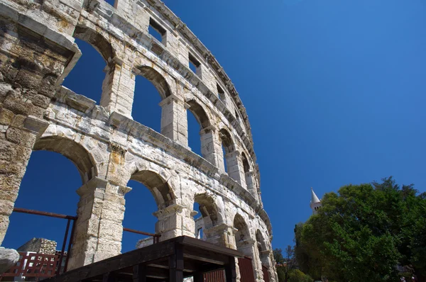 Anfiteatro romano en Pula — Foto de Stock