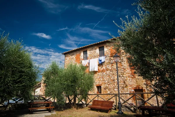 Casa em Monteriggioni — Fotografia de Stock