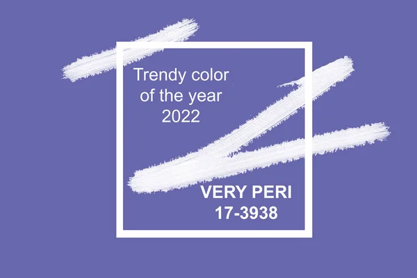 Периодический Цвет 2022 Года Лаванда Нового Тренда Цвета Периферийном Фоне — стоковое фото