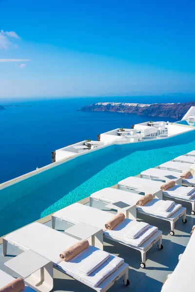 Witte Architectuur Santorini Eiland Griekenland — Stockfoto