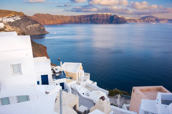 Schöne Architektur Der Insel Santorin Griechenland — Stockfoto