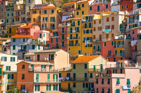 Maisons Colorées Cinque Terre Italie — Photo