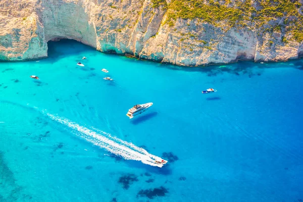 Kayalık Deniz Kıyısının Havadan Görünüşü — Stok fotoğraf