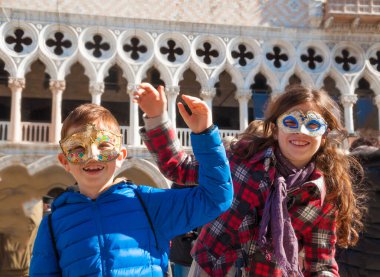 Venedik 'te mutlu çocuklar 