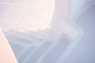 beyaz taş merdiven arka planı 