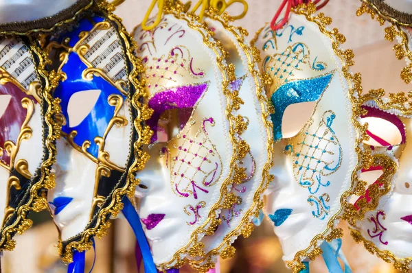 Máscaras Carnaval Ciudad Venecia Italia — Foto de Stock