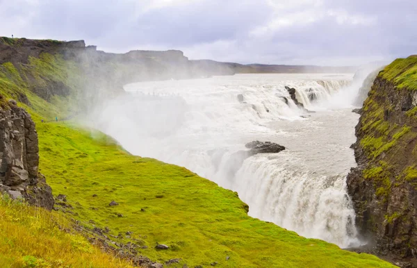 Wodospad Gullfoss Islandii — Zdjęcie stockowe