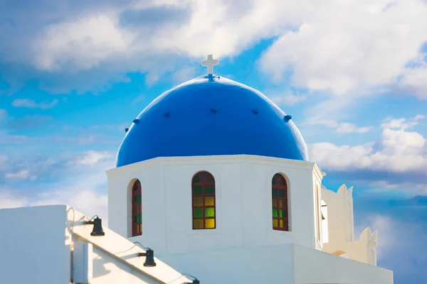 希腊圣托里尼岛的美丽景色 — 图库照片