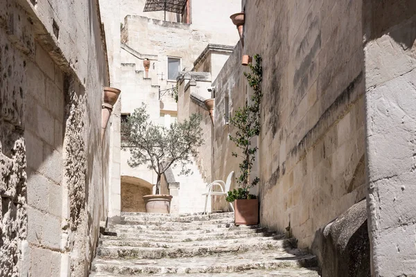 Pintoresca Toma Hermosa Ciudad Antigua Matera Italia —  Fotos de Stock