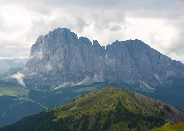 Cordillera Grupo Extraño Los Alpes Dolomitas Italia — Foto de Stock