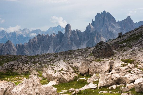живописный снимок красивого горного ландшафта