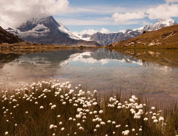 Colpo Scenico Bellissimo Paesaggio Montagne Lago Calmo — Foto Stock