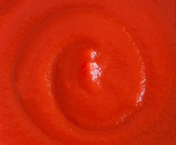 バックグラウンド用のクローズアップレッドトマトソース — ストック写真