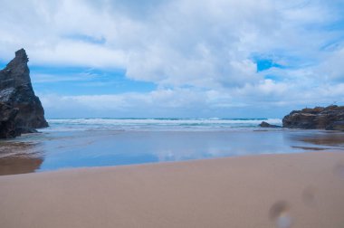 Deniz kıyısının güzel manzarası 