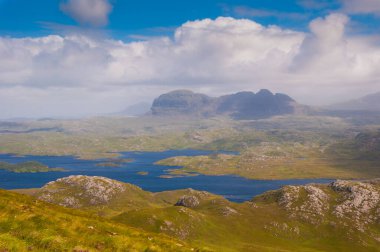 Dağların güzel manzarası