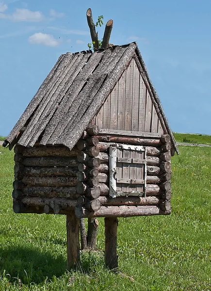 The hut of Baba Yaga Stock Photo