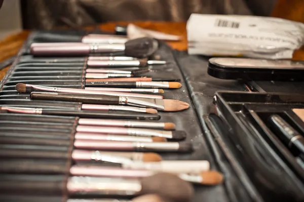 För en make-up. — Stockfoto