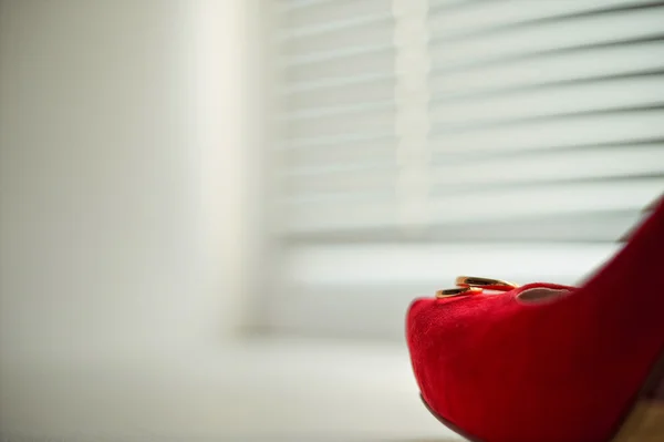 Zapato rojo . — Foto de Stock