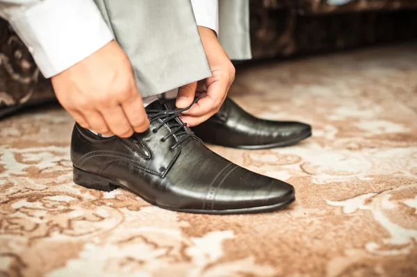 Kleding van laarzen. — Stockfoto