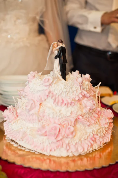 Bröllopstårta. — Stockfoto