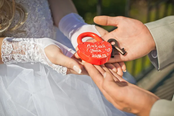 Happy lock. — Stock Photo, Image