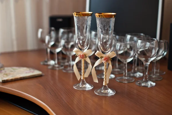 Gafas en boda . — Foto de Stock