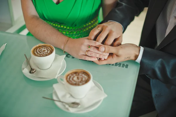 Hands in hands 7. — Stock Photo, Image