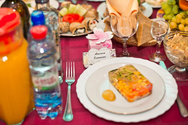 Jalea en un plato . — Foto de Stock