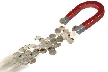 mıknatıs taşı para için