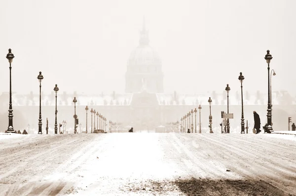 Winter in de stad — Stockfoto