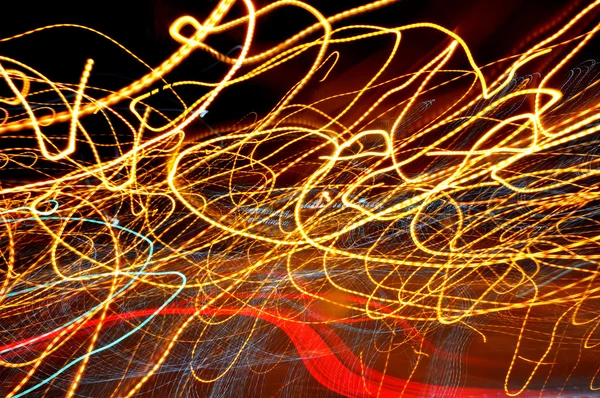 Luces de calle abstractas Fotos de stock