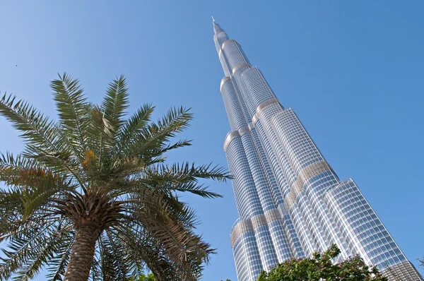 Burj Khalifa de Dubai — Fotografia de Stock