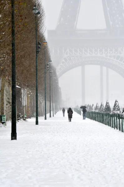 Winter in Paris — Stockfoto