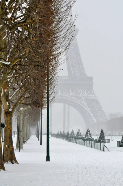 Winter in Paris — Stock Photo, Image