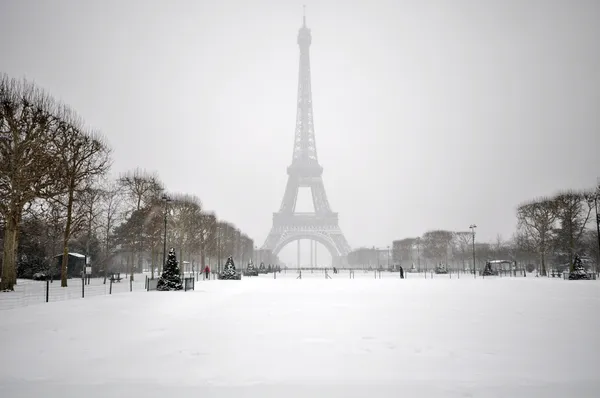 Inverno a Parigi Immagine Stock