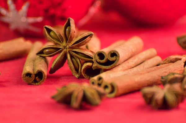 Kerstmis specerijen — Stockfoto