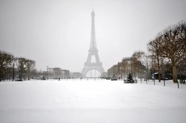 Winter in Parijs — Stockfoto