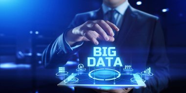 Büyük Veri Bilimi Analiz Analizi İş Teknolojisi Kavramı