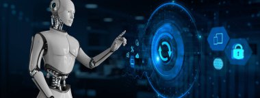 Sistem güncellemesi yükle. Ekran 3 boyutlu görüntülemedeki robot düğmesine bas