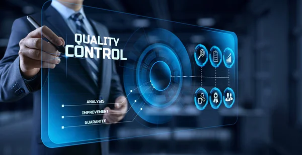 Qualitätssicherung Standard-Zertifizierungs-Technologie-Konzept. lizenzfreie Stockbilder