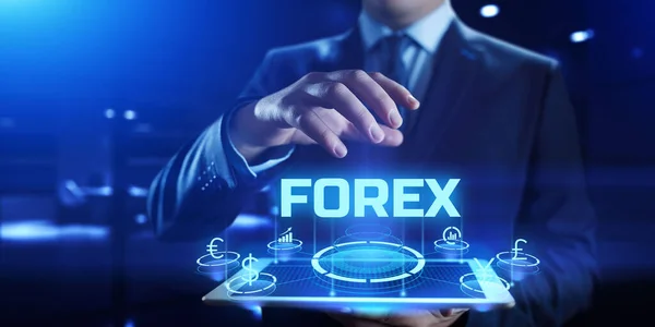 Forex торговая валютная биржа бизнес-финансирование инвестиционной концепции. — стоковое фото