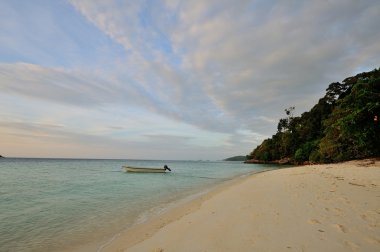 güzel manzarası, koh Râvi, Tayland