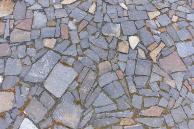 Gri taş duvar, güzel arka plan.