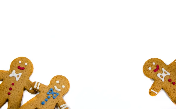 Tre pepparkakor — Stockfoto