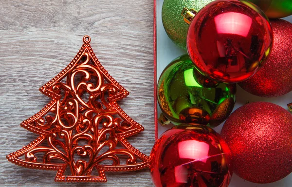 Christmas decoration balls — Stock Photo, Image