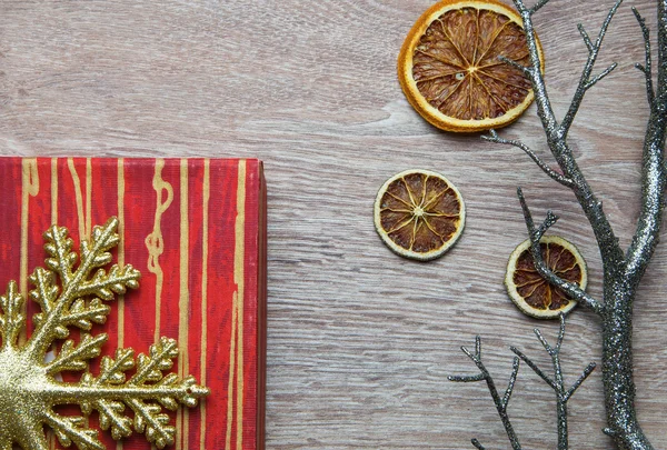 Caja de regalo de Navidad Fotos De Stock Sin Royalties Gratis