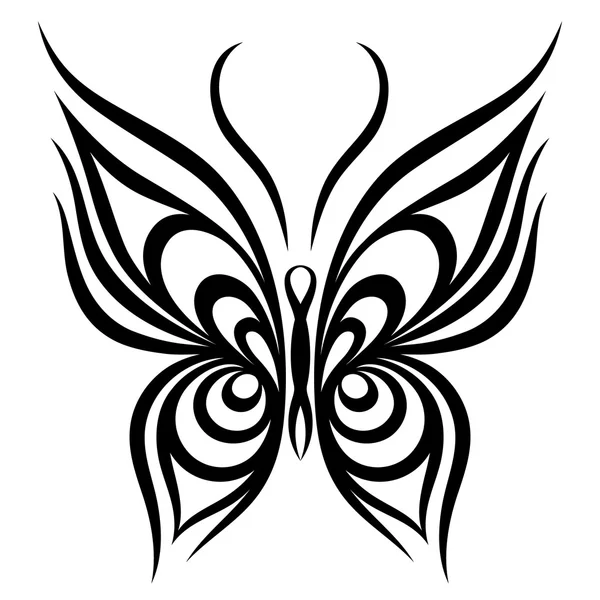 Vector mariposa — Vector de stock