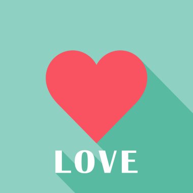 pembe soyut Sevgililer kalp işareti.