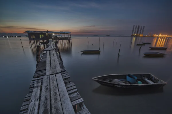 Día del Pescador Descanso — Foto de Stock