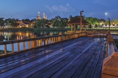 Lake park Üniversitesi teknoloji Malezya mavi saat içinde